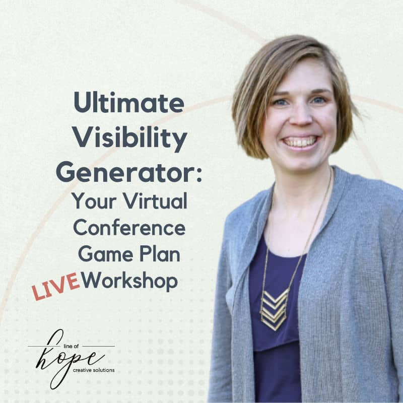 Image of Jen with Ultimate Visibility Generator text